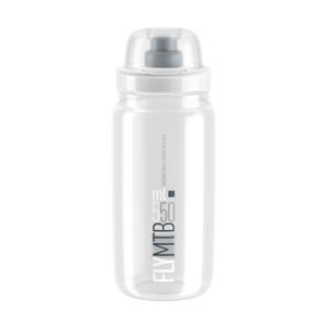 ELITE Cyklistická láhev na vodu - FLY MTB 550 ml - transparentní