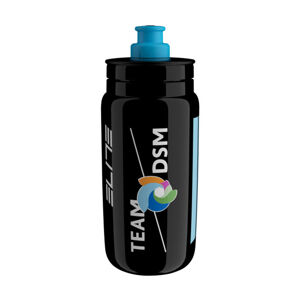 ELITE Cyklistická láhev na vodu - FLY DSM 2022 550ml - černá