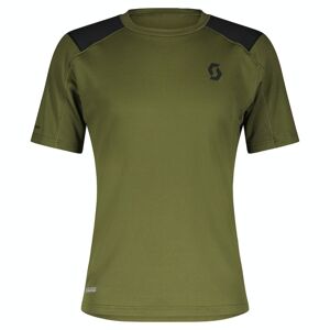 Pánské tričko s krátkým rukávem Scott Defined Tech SS Zelená M