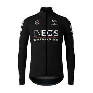 GOBIK Cyklistická zateplená bunda - ENVY INEOS GRENADIERS 2024 - černá L