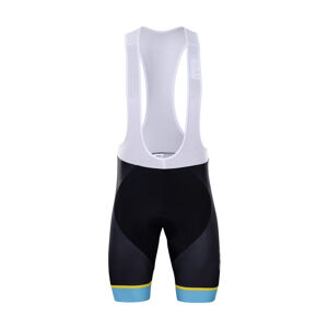 Bonavelo Cyklistické kalhoty krátké s laclem - ASTANA 2020 - modrá XS
