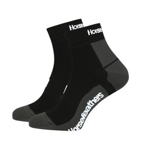 Horsefeathers bike ponožky Cadence 11 - černá