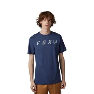 FOX Cyklistické triko s krátkým rukávem - ABSOLUTE - modrá 2XL