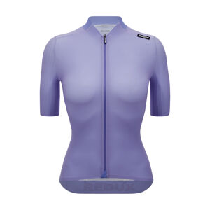 SANTINI Cyklistický dres s krátkým rukávem - REDUX SPEED - fialová