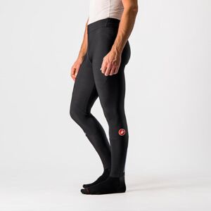 CASTELLI Cyklistické kalhoty dlouhé bez laclu - ENTRATA NO PAD - černá XL
