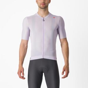 CASTELLI Cyklistický dres s krátkým rukávem - ESPRESSO - fialová XL