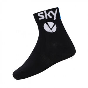 BONAVELO Cyklistické ponožky klasické - SKY - černá