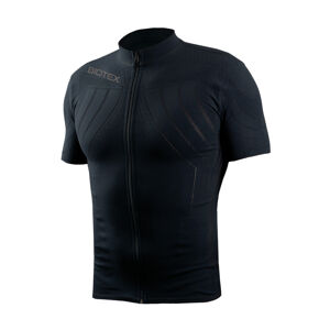 Biotex Cyklistický dres s krátkým rukávem - EMANA - černá