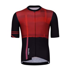 HOLOKOLO Cyklistický dres s krátkým rukávem - AMOROUS ELITE - červená/černá 5XL