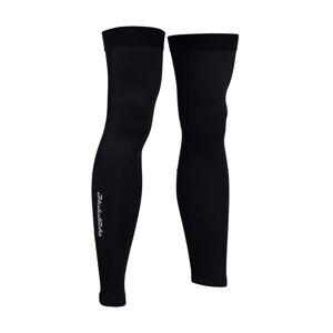 HOLOKOLO Cyklistické návleky na nohy - THERMAL LEG WARMERS - černá