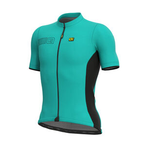 Alé Cyklistický dres s krátkým rukávem - COLOR BLOCK - modrá