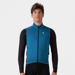 ALÉ Cyklistická zateplená bunda - FONDO 2.0 SOLID - modrá/černá 3XL