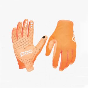 POC Cyklistické rukavice dlouhoprsté - AVIP GLOVE LONG - oranžová S