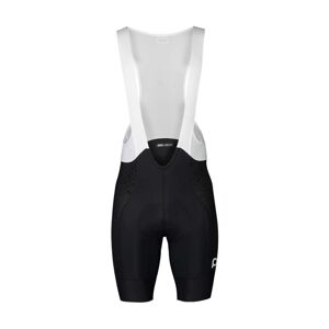 POC Cyklistické kalhoty krátké s laclem - CERAMIC VPDS - černá