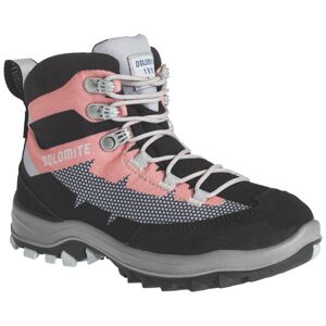 Dětská outdoorová obuv Dolomite Steinbock WT GTX Pewter Grey/Coral Red 28