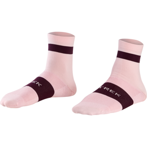 Trek Race Quarter Cycling Sock XL růžová