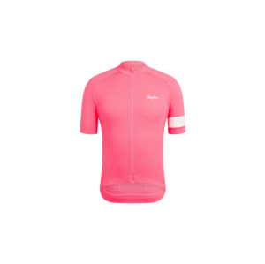 Lehký cyklistický dres Rapha Core S růžová