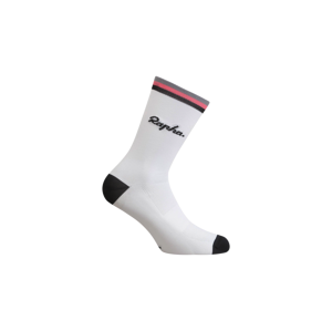 Cyklistické Cyklistické ponožky s logem Rapha XL bílá