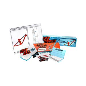RideWrap Essential MTB Gloss Frame Protection Kit UNI bílá