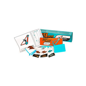 RideWrap Gloss Covered Frame Protection Kit designed for 2022 Trek Rail UNI bílá