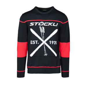 Stöckli Swiss Made Knitted Pullover 1935 S černá