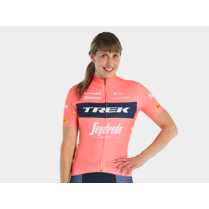 Replika dámského tréninkového dresu Santini Trek-Segafredo L růžová
